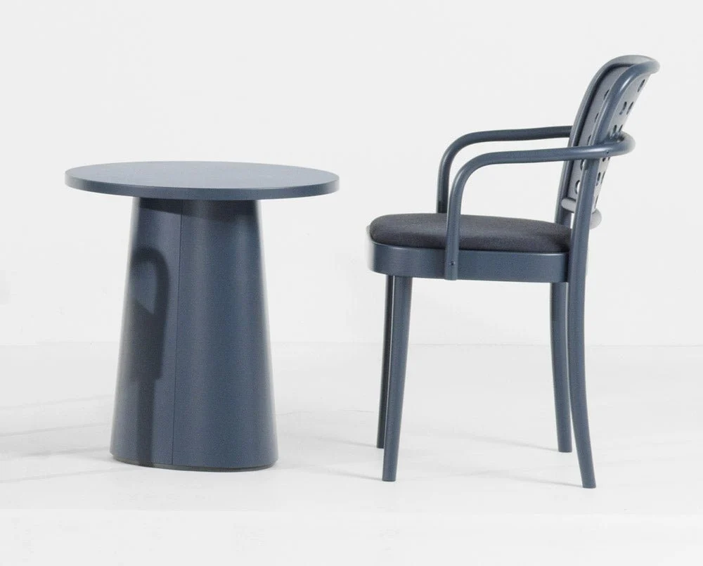 822 Bentwood Armchair/Upholstered Seat by Ton - Image 11