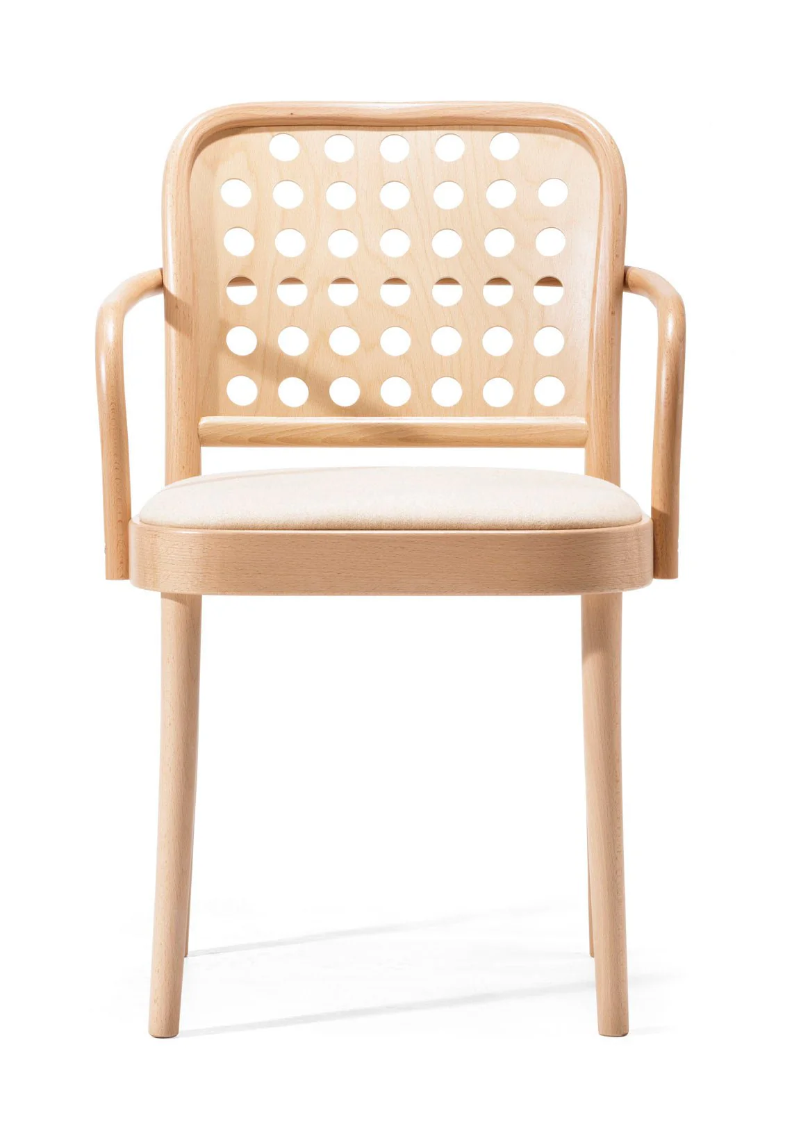 822 Bentwood Armchair/Upholstered Seat by Ton - Image 3