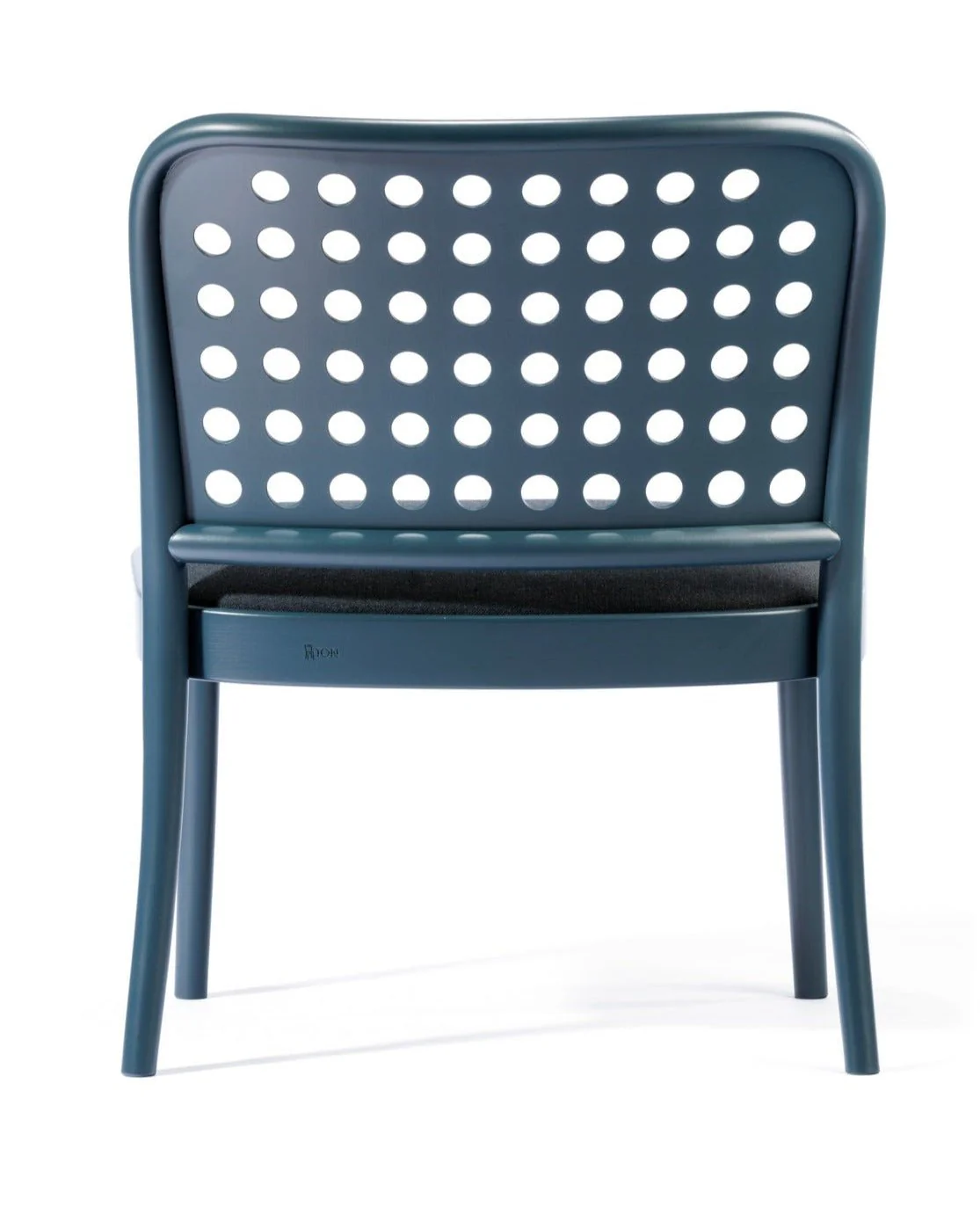 822 Bentwood Lounge Chair / Upholstered Seat by Ton - Image 4