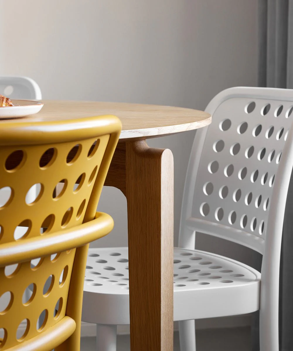 822 Bentwood Side Chair by Ton - Image 11