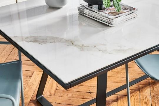 Alfred Extendable Dining Table by Midj - Image 5
