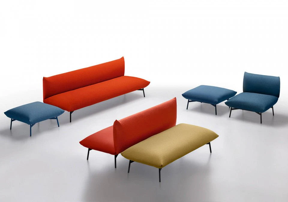 Area Lounge Chair P M TS by Midj - Image 2