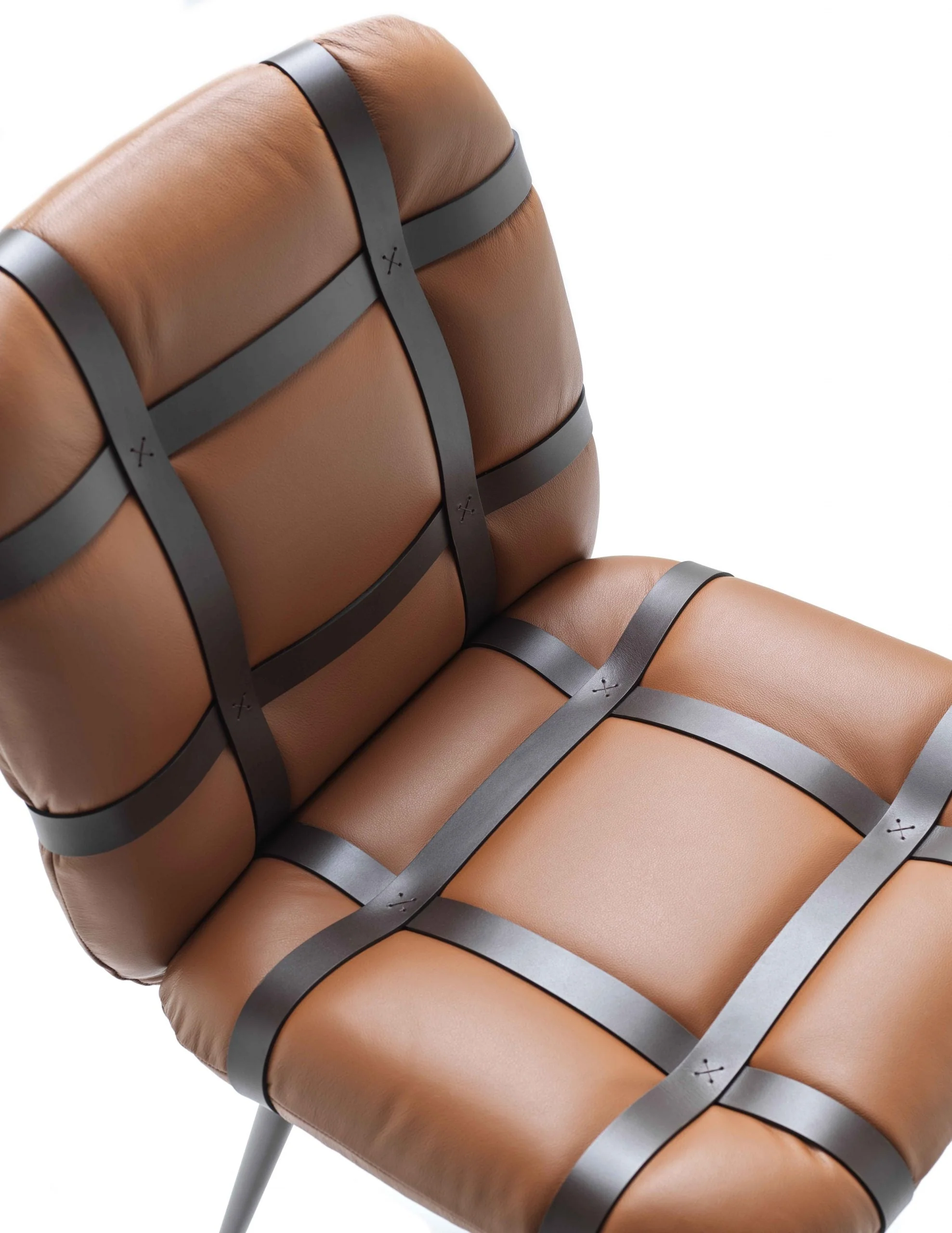 Avion Leather Dining Chair by Fasem - Image 6