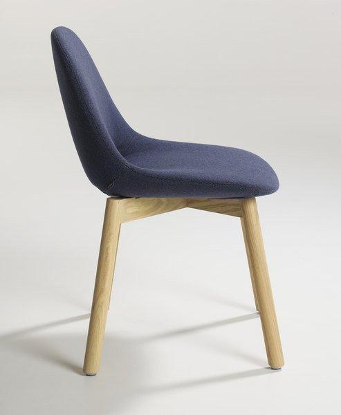 Beso 4 Wood Leg Side Chair by Artifort - Image 2
