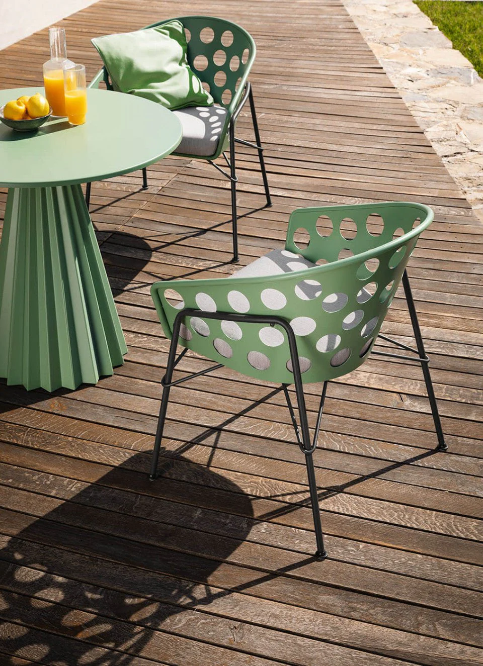 Bolle P M TS OUT Outdoor Chair by Midj - Image 3