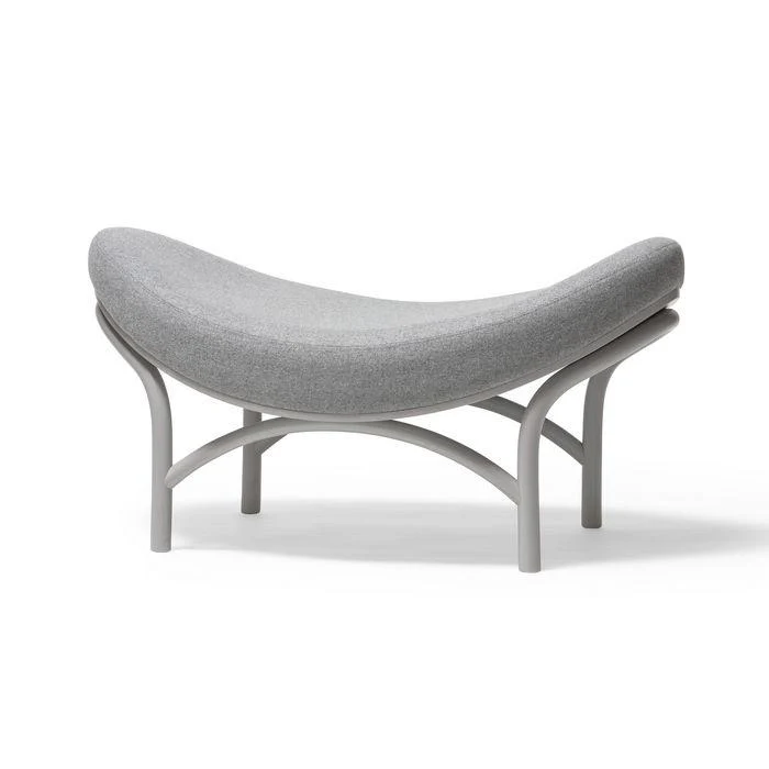 Chips Bentwood Ottoman by Ton