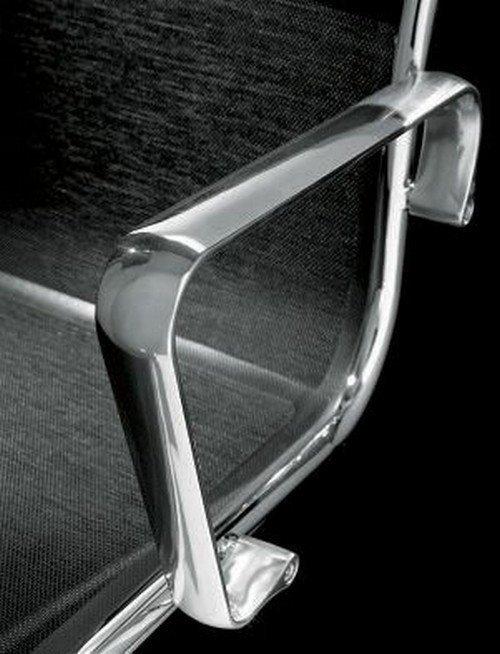 Classic Aluminum Executive Chair - Mesh Seat - Image 7