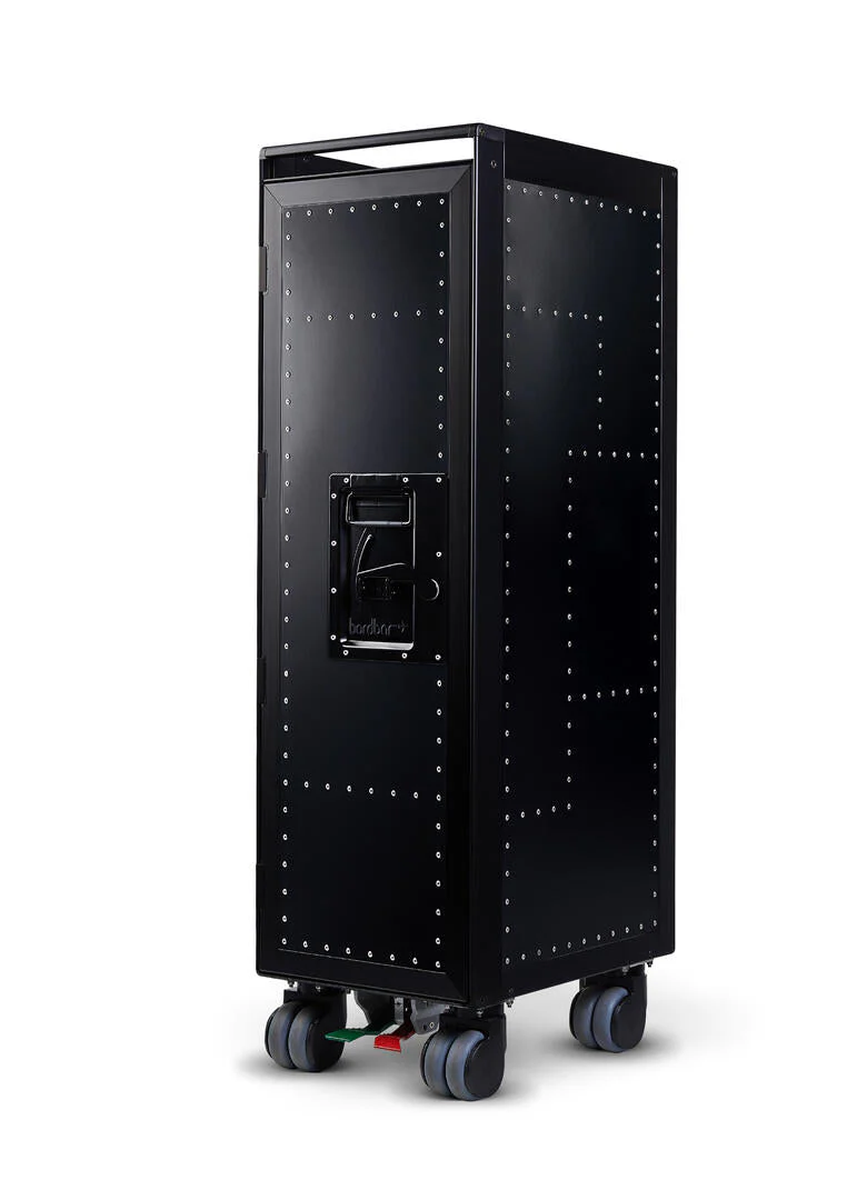 Classic Rivet Rocker Black Edition Airplane Trolley by Bordbar - Image 4