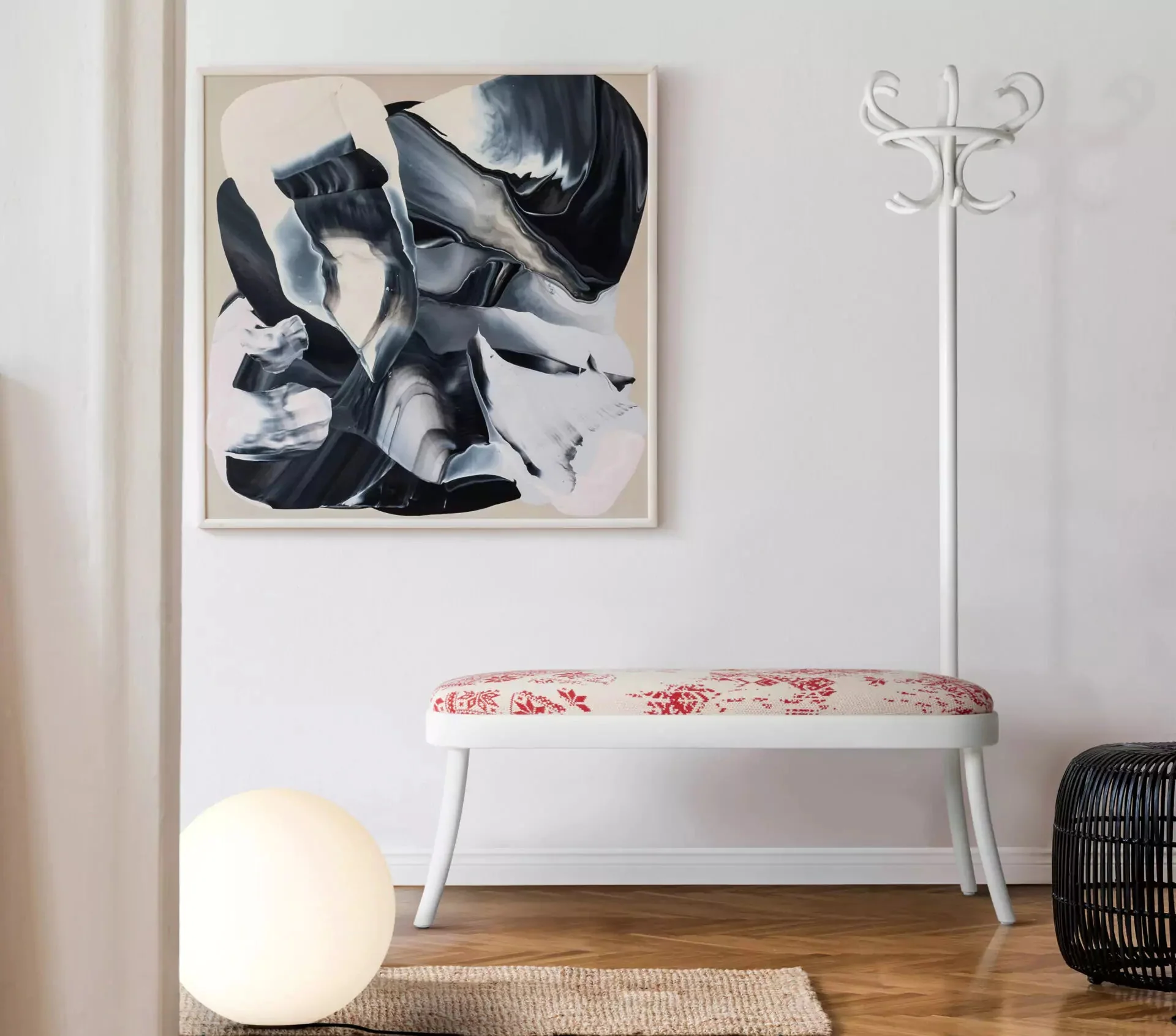 Coat Rack Bench (Upholstered) by GTV - Image 5