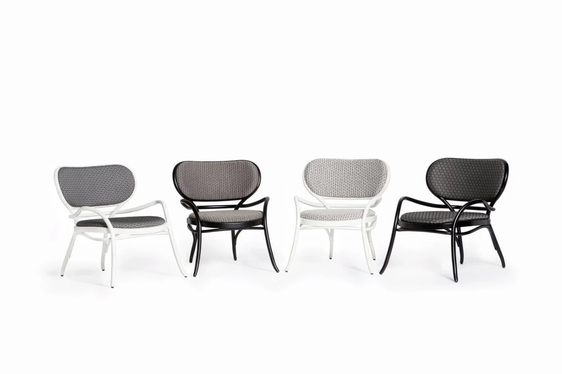 Coates Lehnstuhl Bentwood Upholstered Lounge Chair by GTV - Image 7