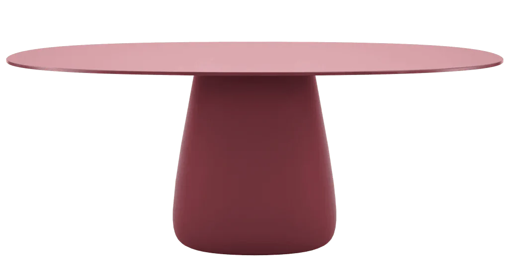 Cobble Dining Table with HPL Top by Qeeboo - Image 11