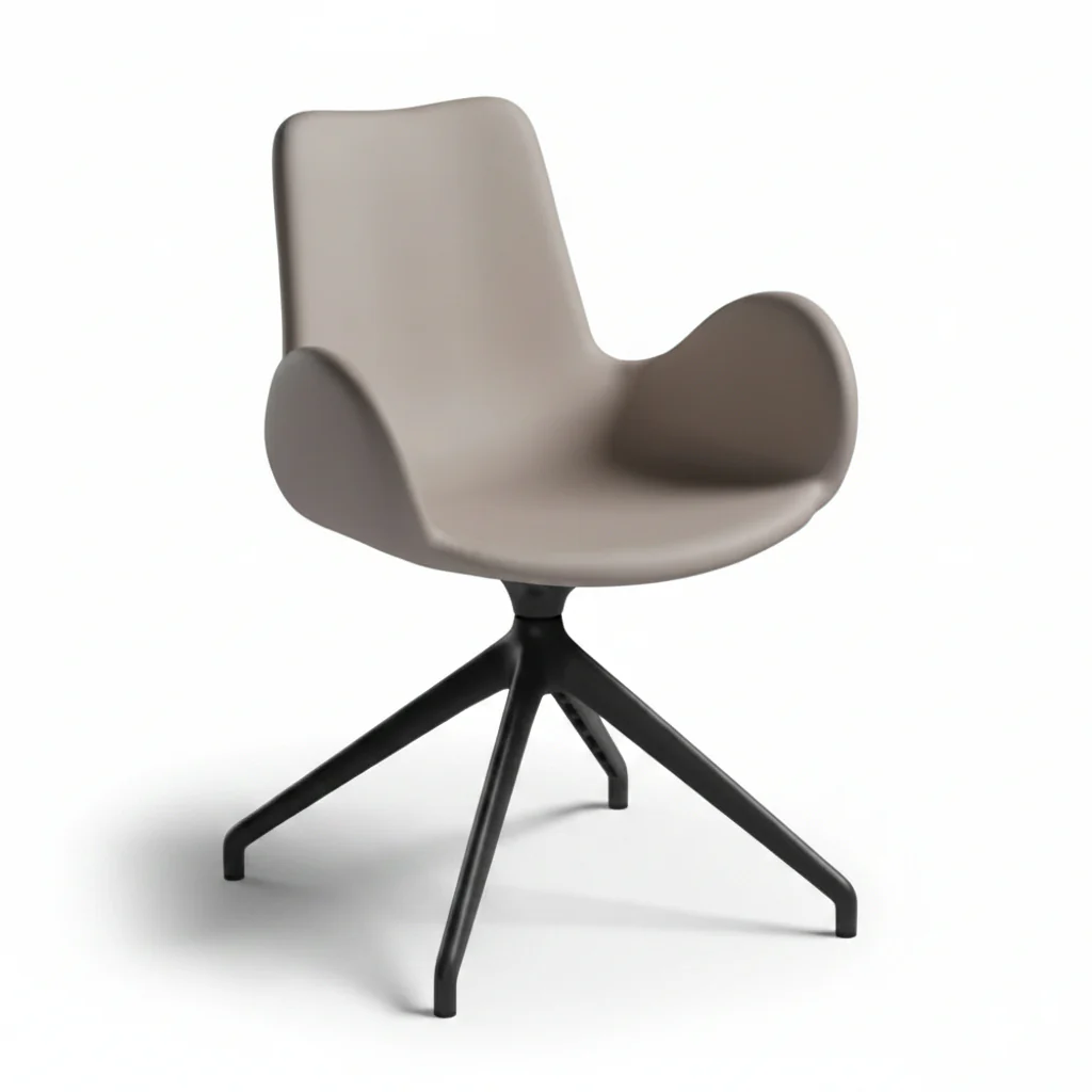 Dalia PB X47 TS Swivel Armchair by Midj