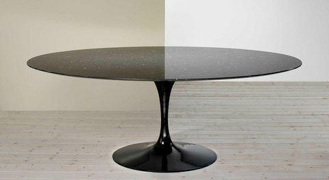 Eero Saarinen Dining Tulip Table - Oval Dining 50 x 88 Inch - Image 3