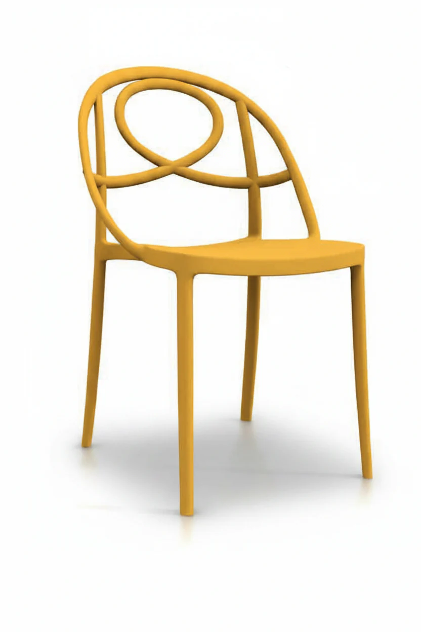 Etoile Stackable Side Chair by Green