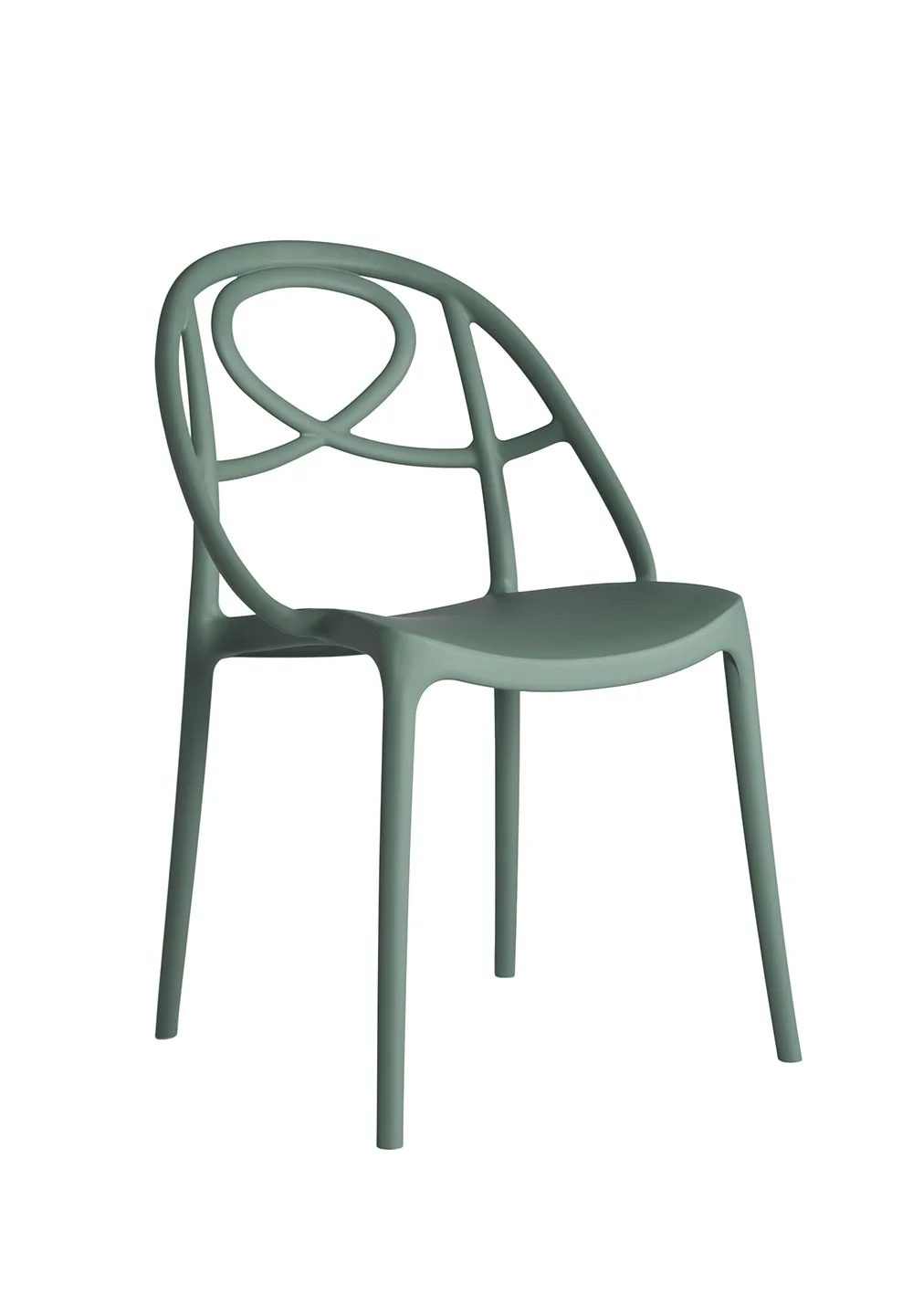 Etoile Stackable Side Chair by Green - Image 2