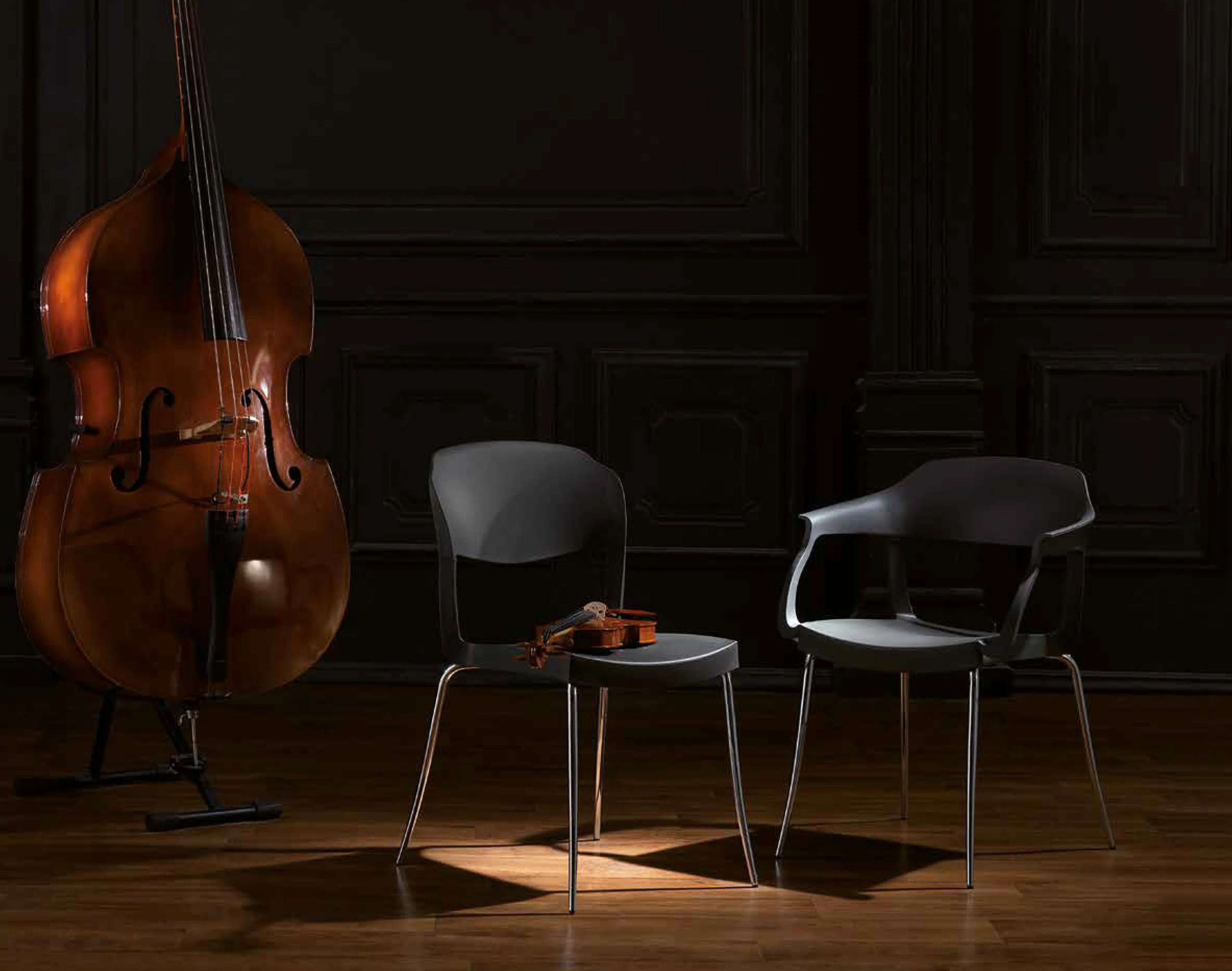 Evo Strass Stackable Chair by Green - Image 2