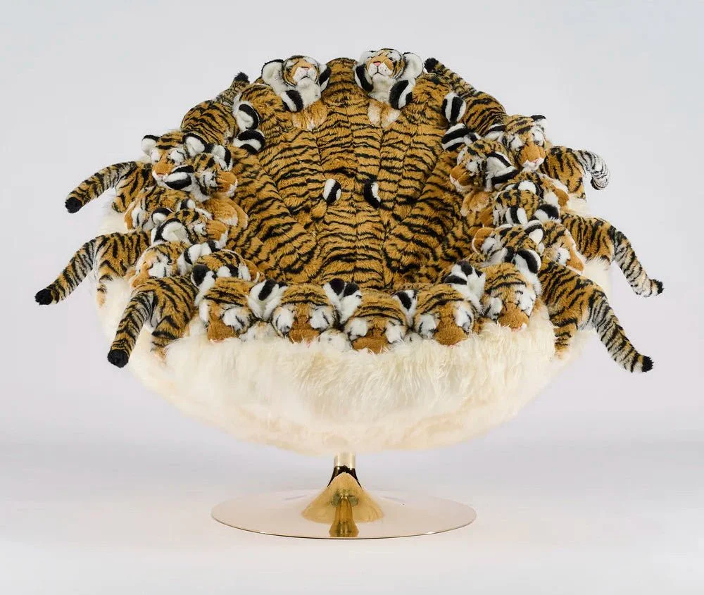 Eye of the Tiger Lounge Chair by AP Collection - Image 2