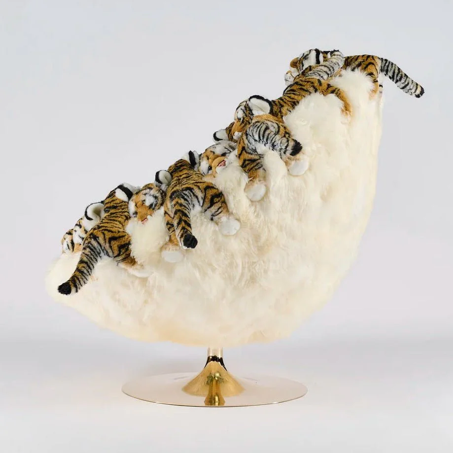 Eye of the Tiger Lounge Chair by AP Collection - Image 7