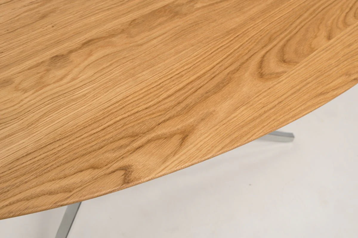 Florence Knoll 96 x 54" Oval Table Desk - Image 8