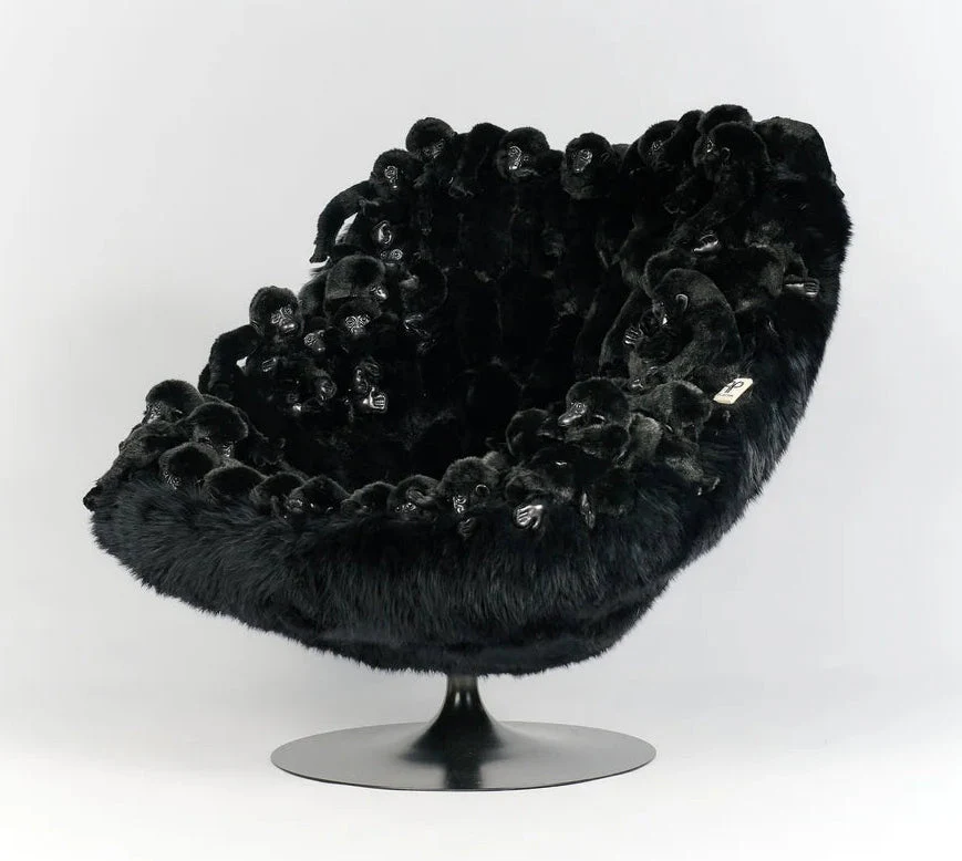 Gare au Gorillas Lounge Chair by AP Collection - Image 7