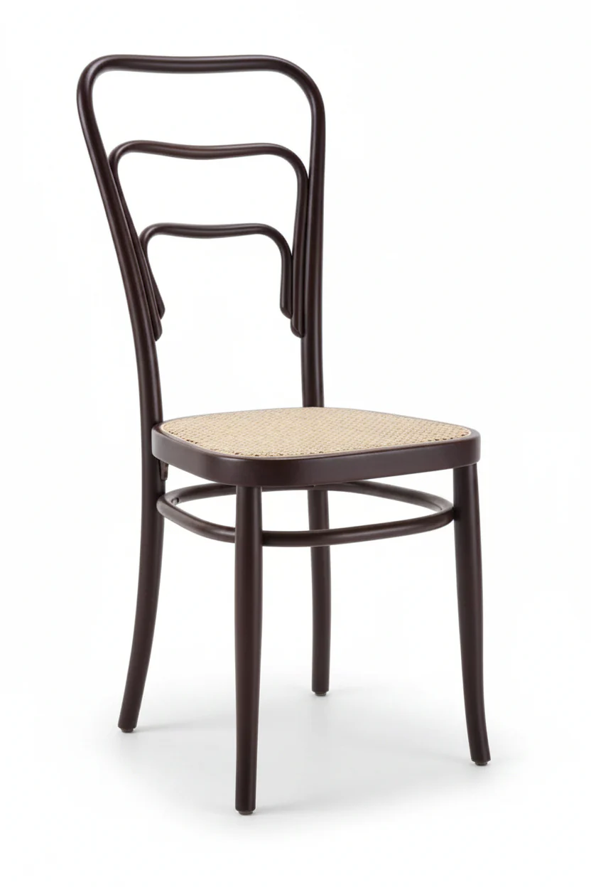 Gebruder Thonet Vienna 144 Bentwood Chair (Cane) by GTV