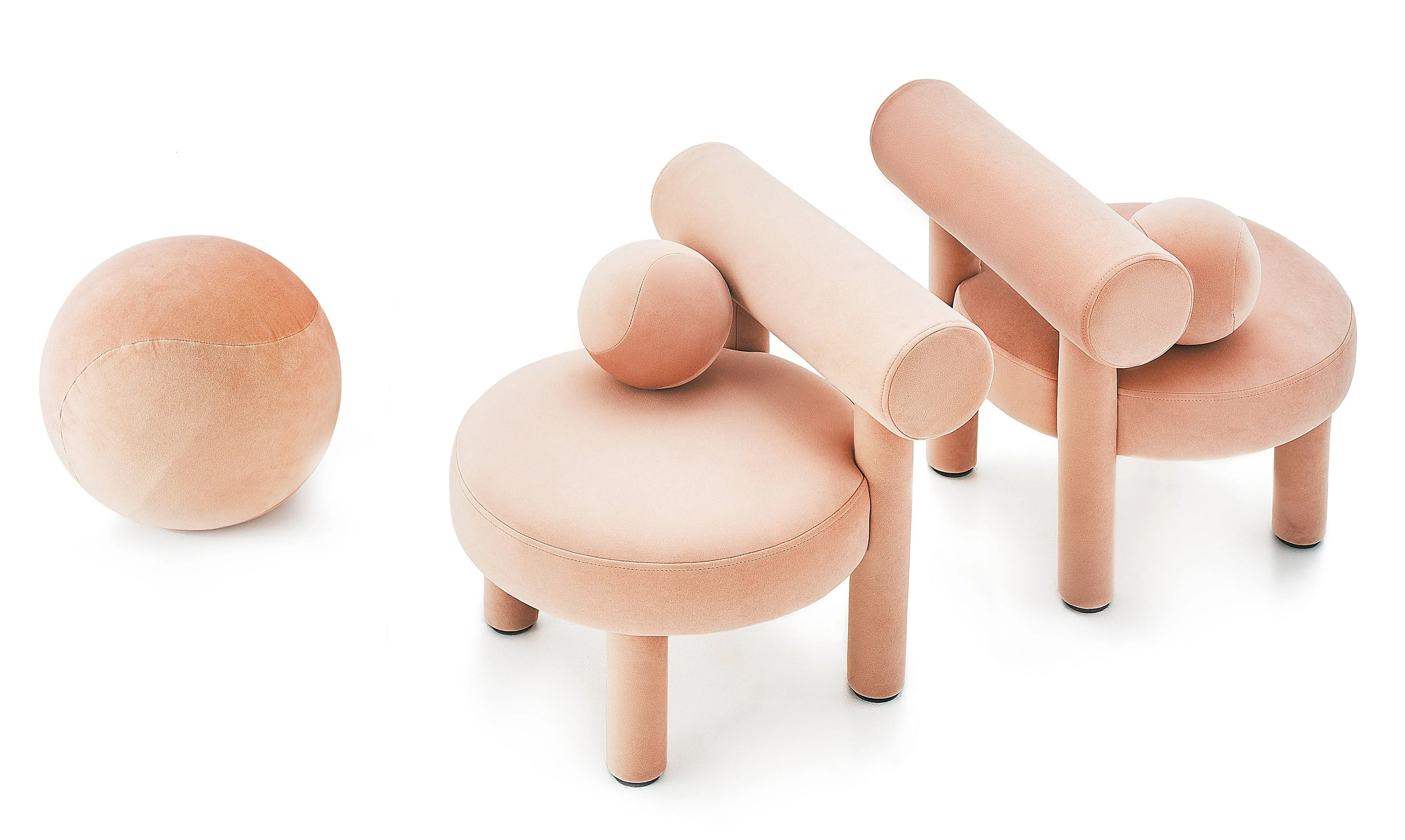 Gropius Baby Spheric Ottoman by Noom - Image 2