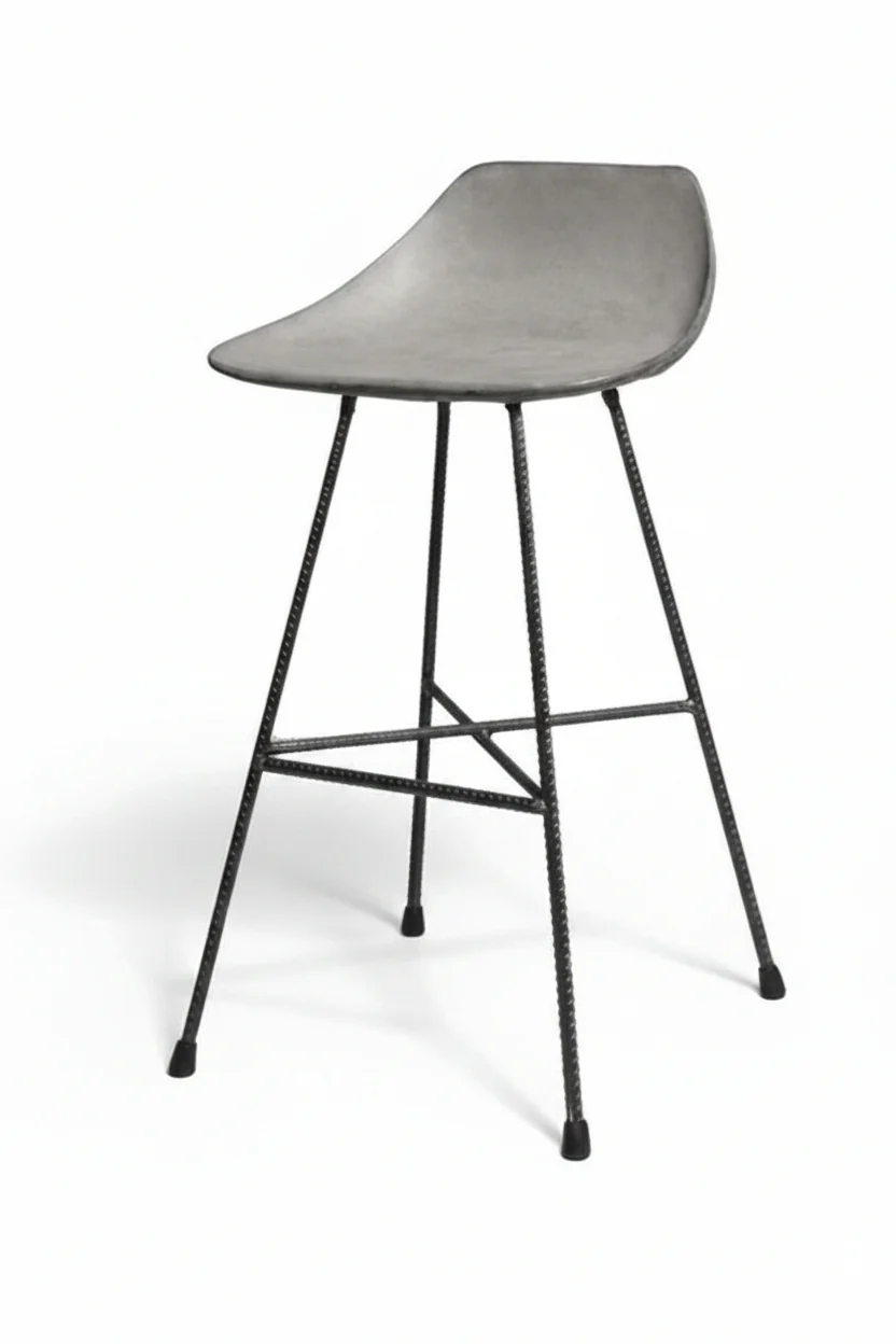 Hauteville 670 Counter Stool by Lyon Beton