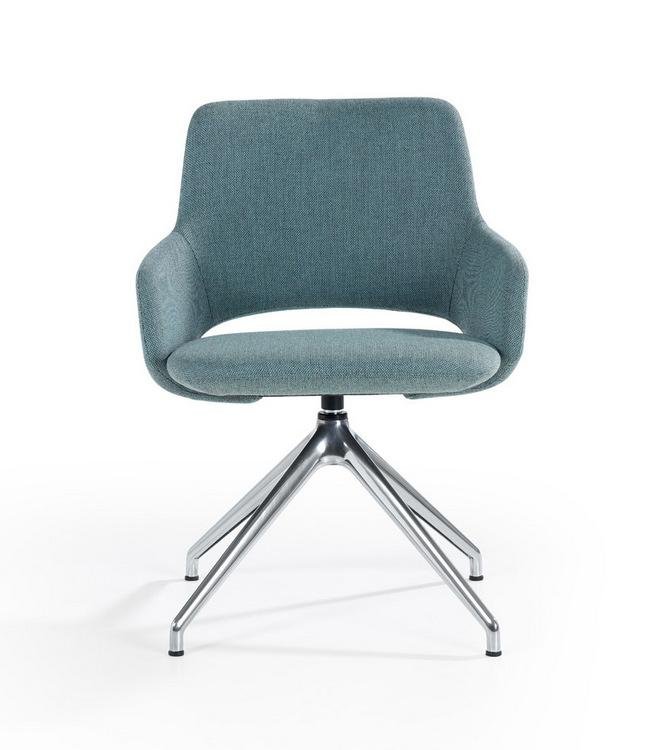 Jima Chair with Swiveling Star Base by Artifort - Image 4