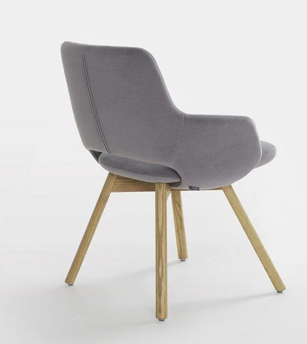 Jima Chair with Wood Base by Artifort - Image 4