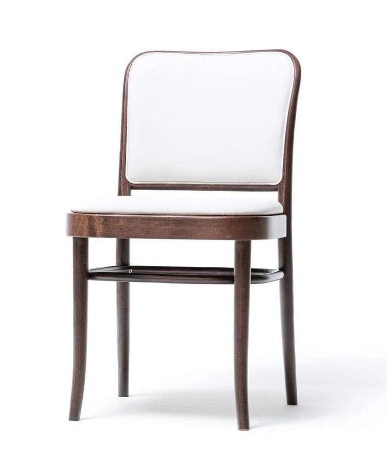No. 811 Bentwood Chair by Ton with Upholstered Seat and Back