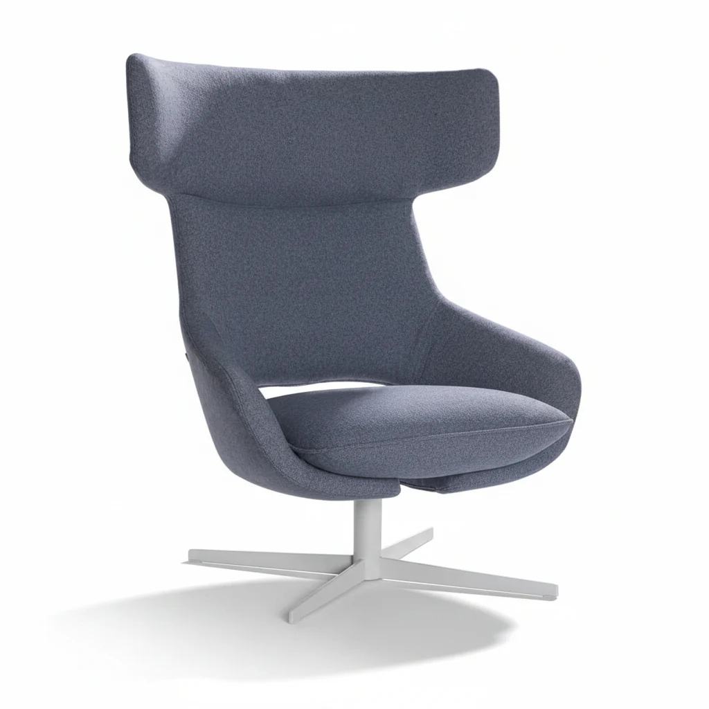 Kalm Swivel Lounge Chair by Artifort