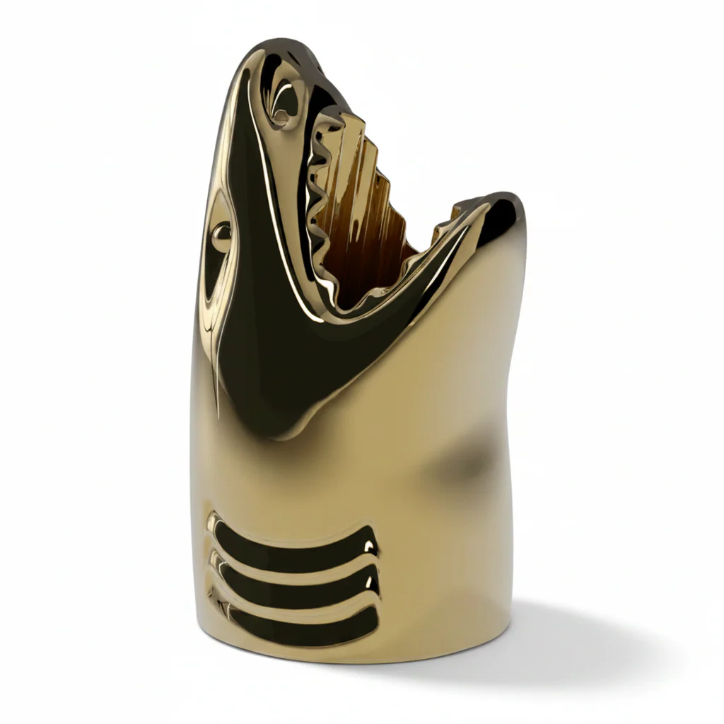 Killer Umbrella Stand Metal Finish by Qeeboo