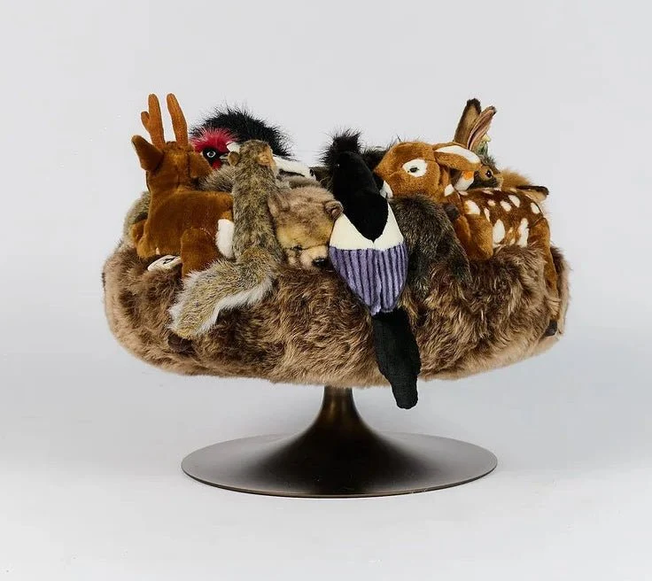 Let's Take a Walk in the Woods Pouf by AP Collection - Image 5