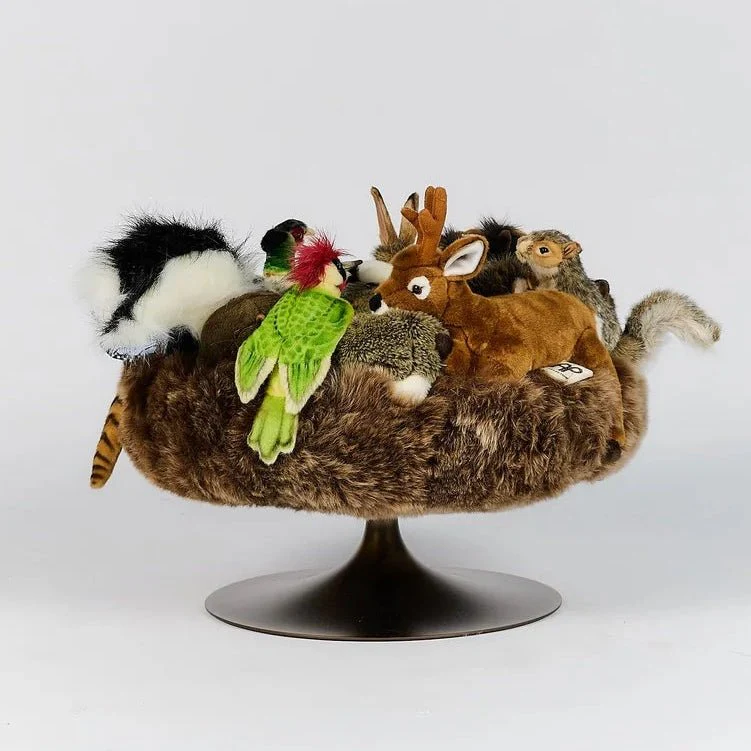 Let's Take a Walk in the Woods Pouf by AP Collection - Image 6