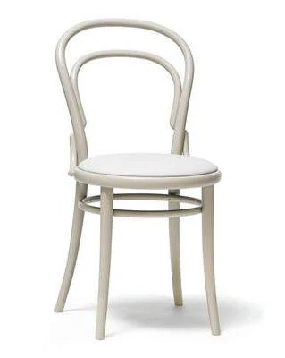 Michael Thonet No. 14 Bentwood Chair by Ton (Upholstered) - Image 2