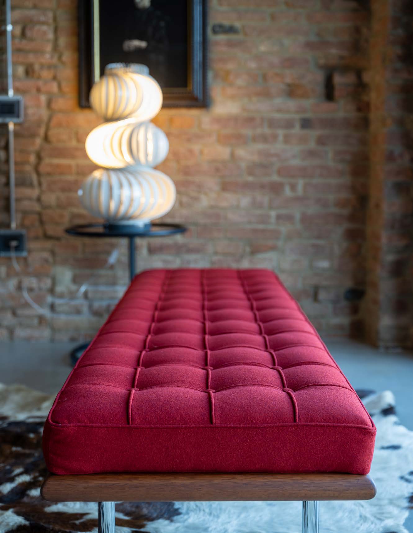 Mies van der Rohe Inspired Three Seat Bench - Image 3