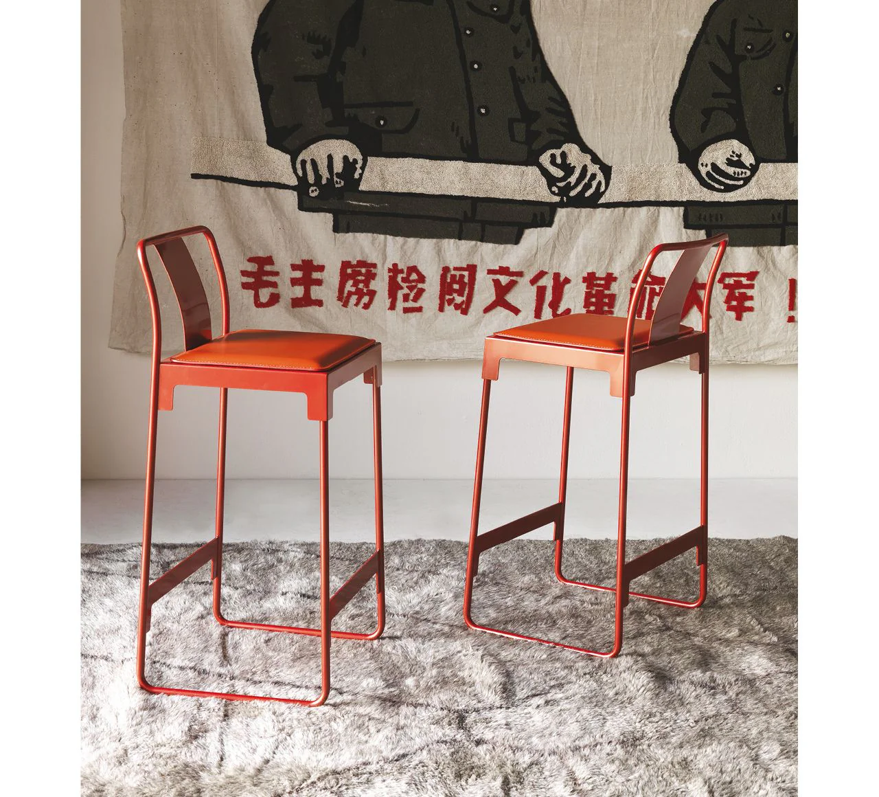 Mingx Stool with Back by Driade - Image 4