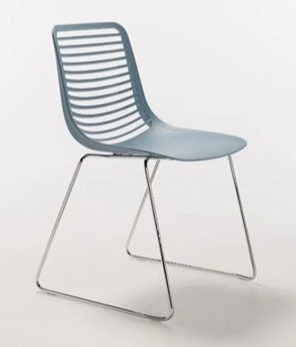 Mini Wire Stacking Sled Base Chair by Casprini - Image 2