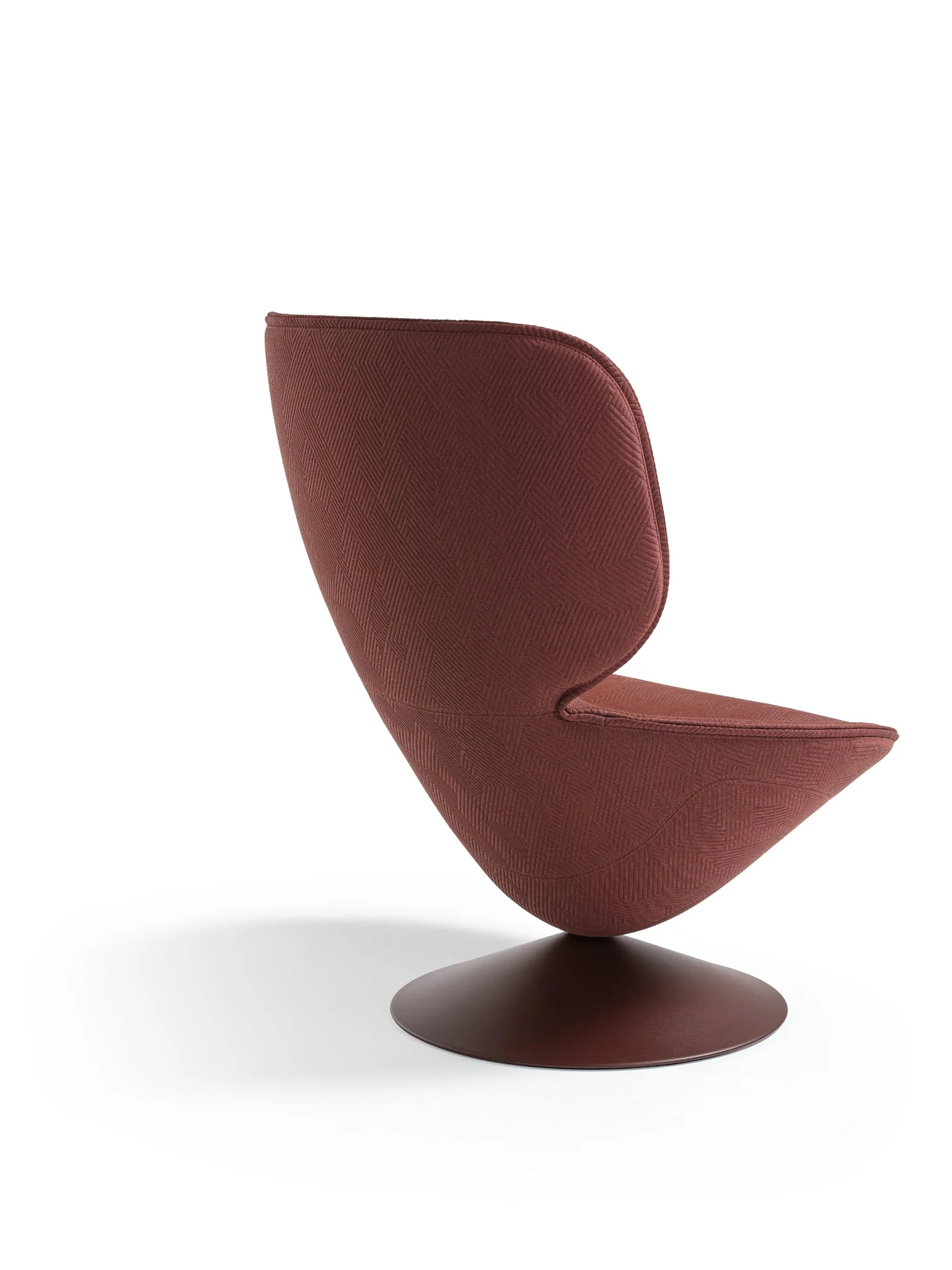 Moon Lounge Chair by Artifort -Disc Swivel Base - Image 5