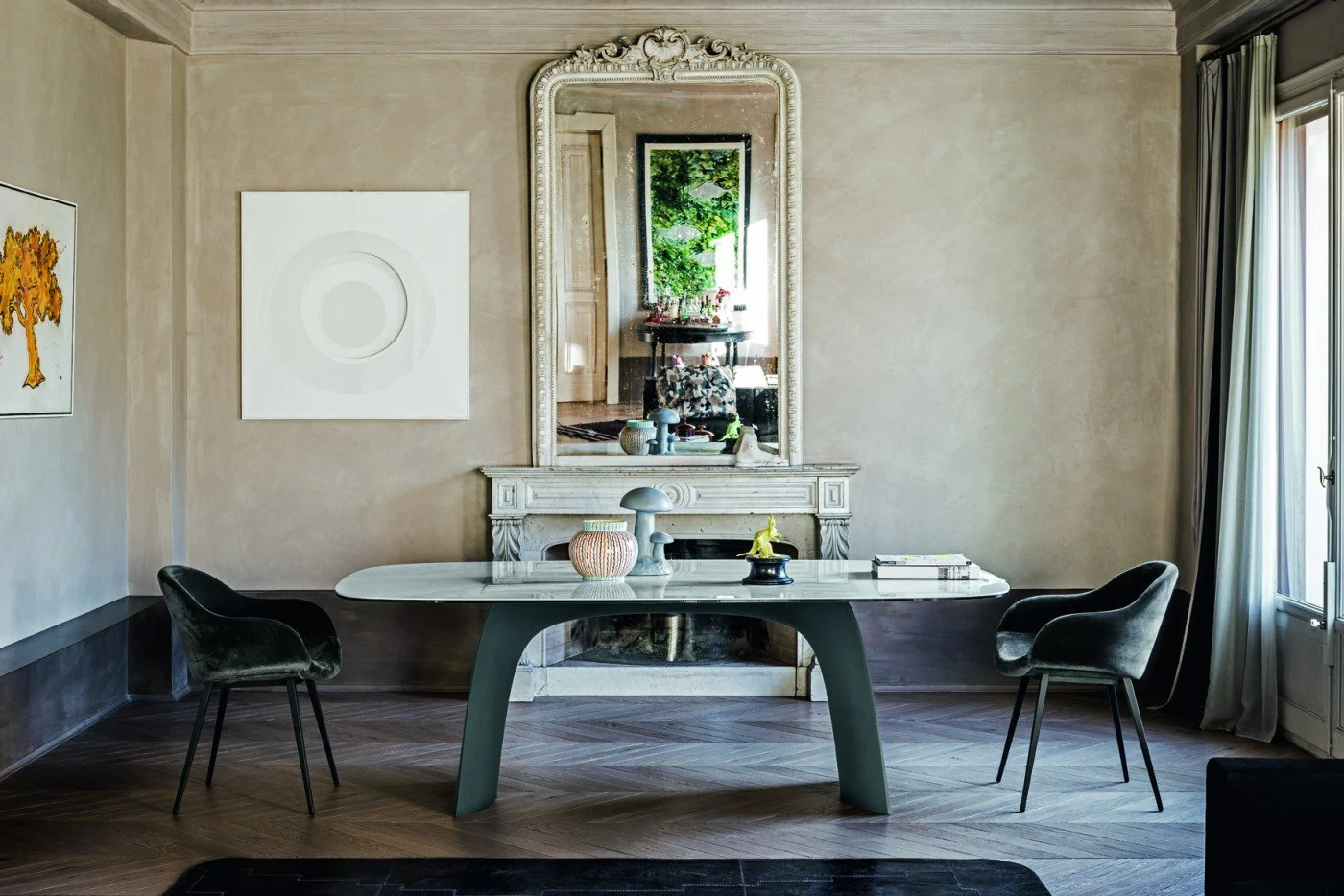 Moonlight Dining Table by Midj - Image 6