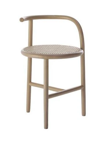 Nendo Single Curve Bentwood Stool by GTV - Image 4