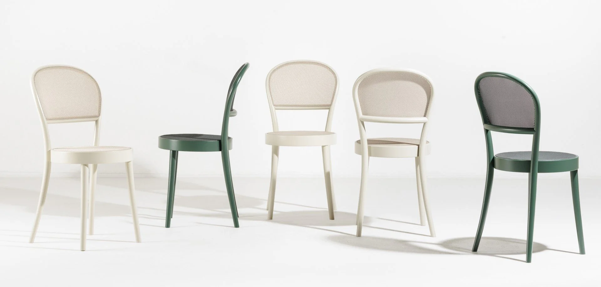 No. 314 Bentwood Chair (Cane or Mesh Seat and Back) by Ton - Image 2