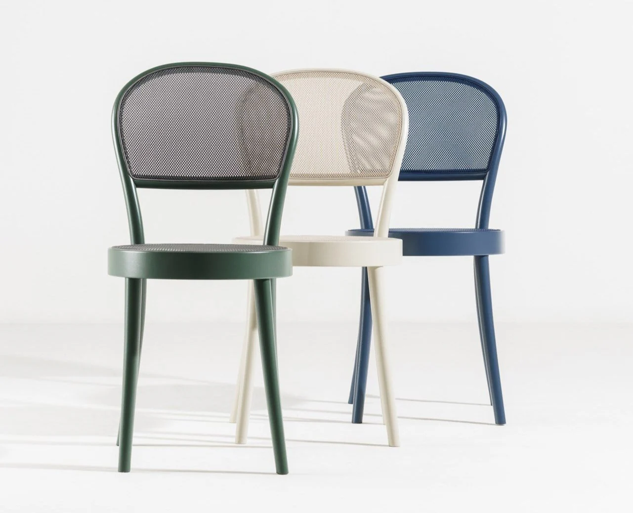 No. 314 Bentwood Chair (Cane or Mesh Seat and Back) by Ton - Image 26