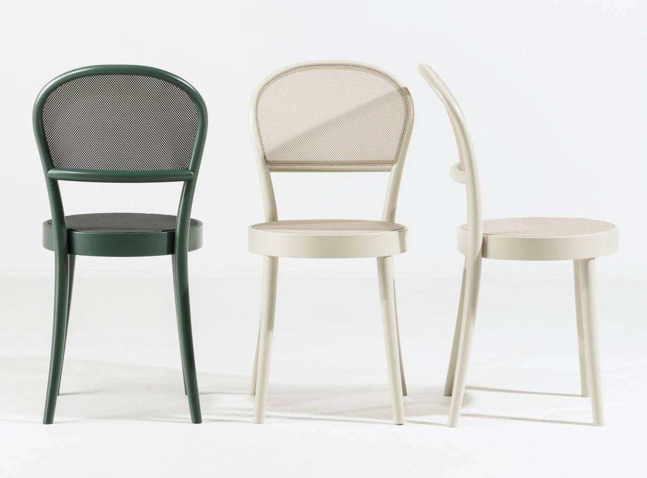 No. 314 Bentwood Chair (Cane or Mesh Seat and Back) by Ton - Image 3