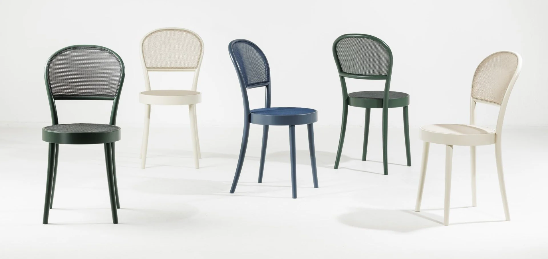 No. 314 Bentwood Chair (Cane or Mesh Seat and Back) by Ton - Image 5