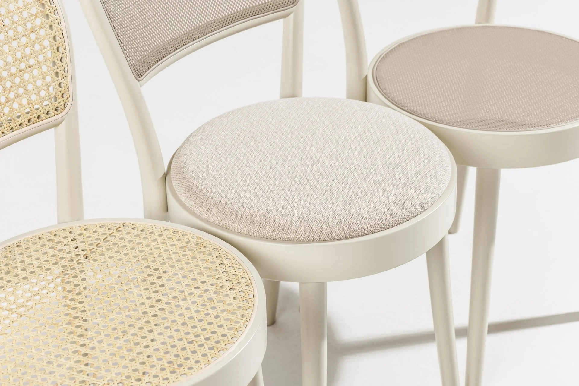 No. 314 Bentwood Chair (Upholstered Seat) by Ton - Image 5