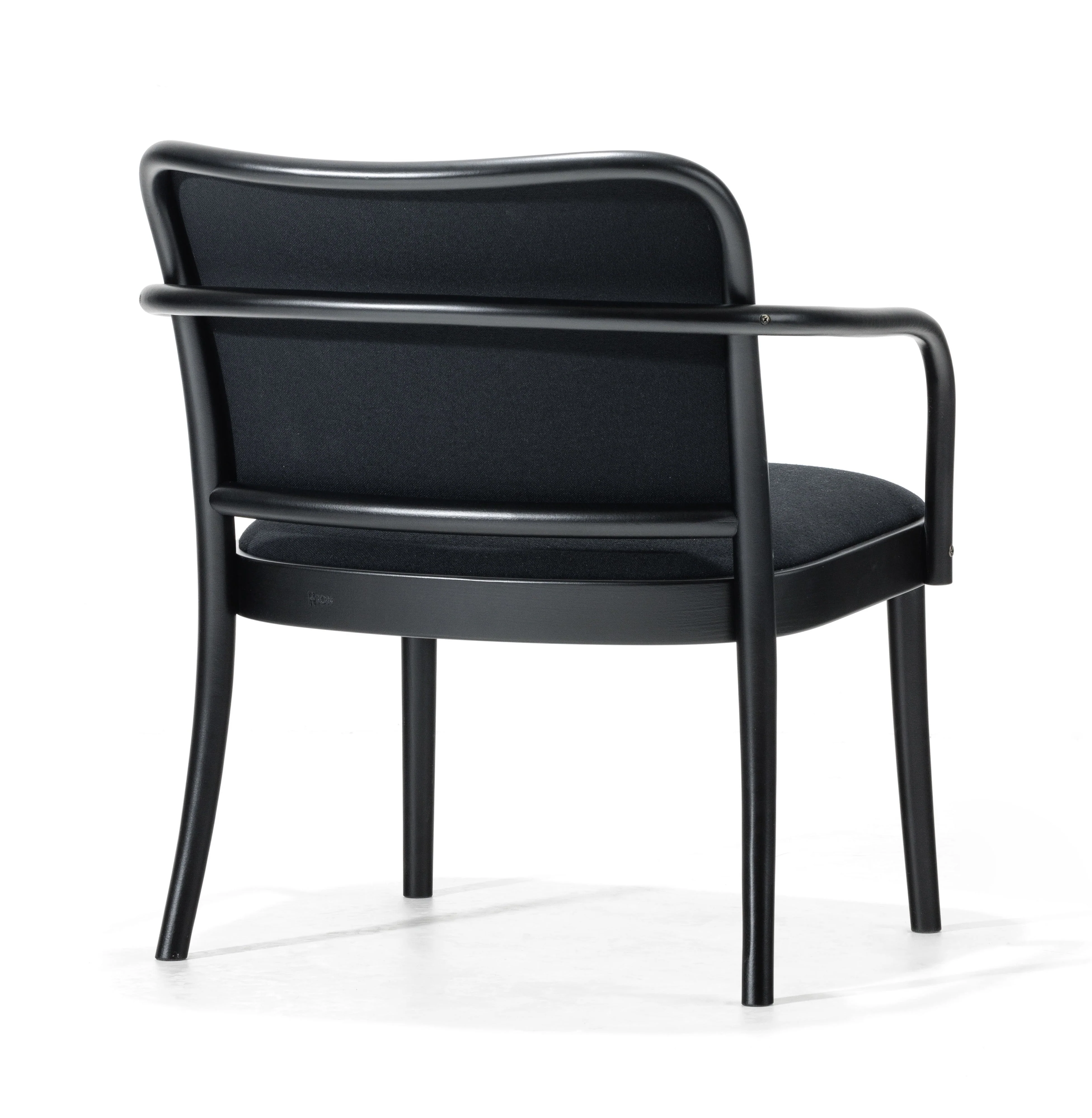 No. 811 Bentwood Lounge Armchair by Ton - Upholstered Seat and Back - Image 5