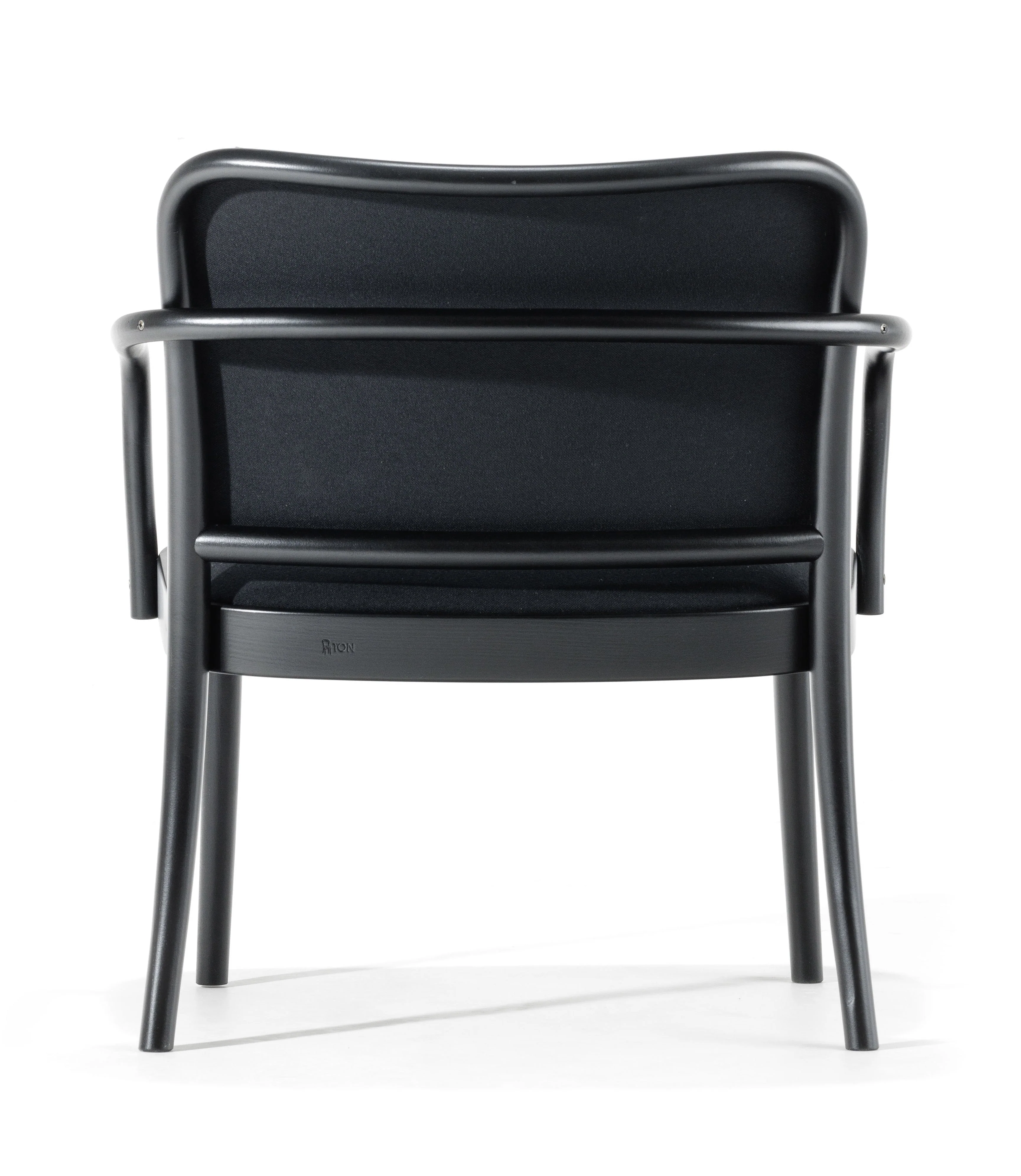 No. 811 Bentwood Lounge Armchair by Ton - Upholstered Seat and Back - Image 6