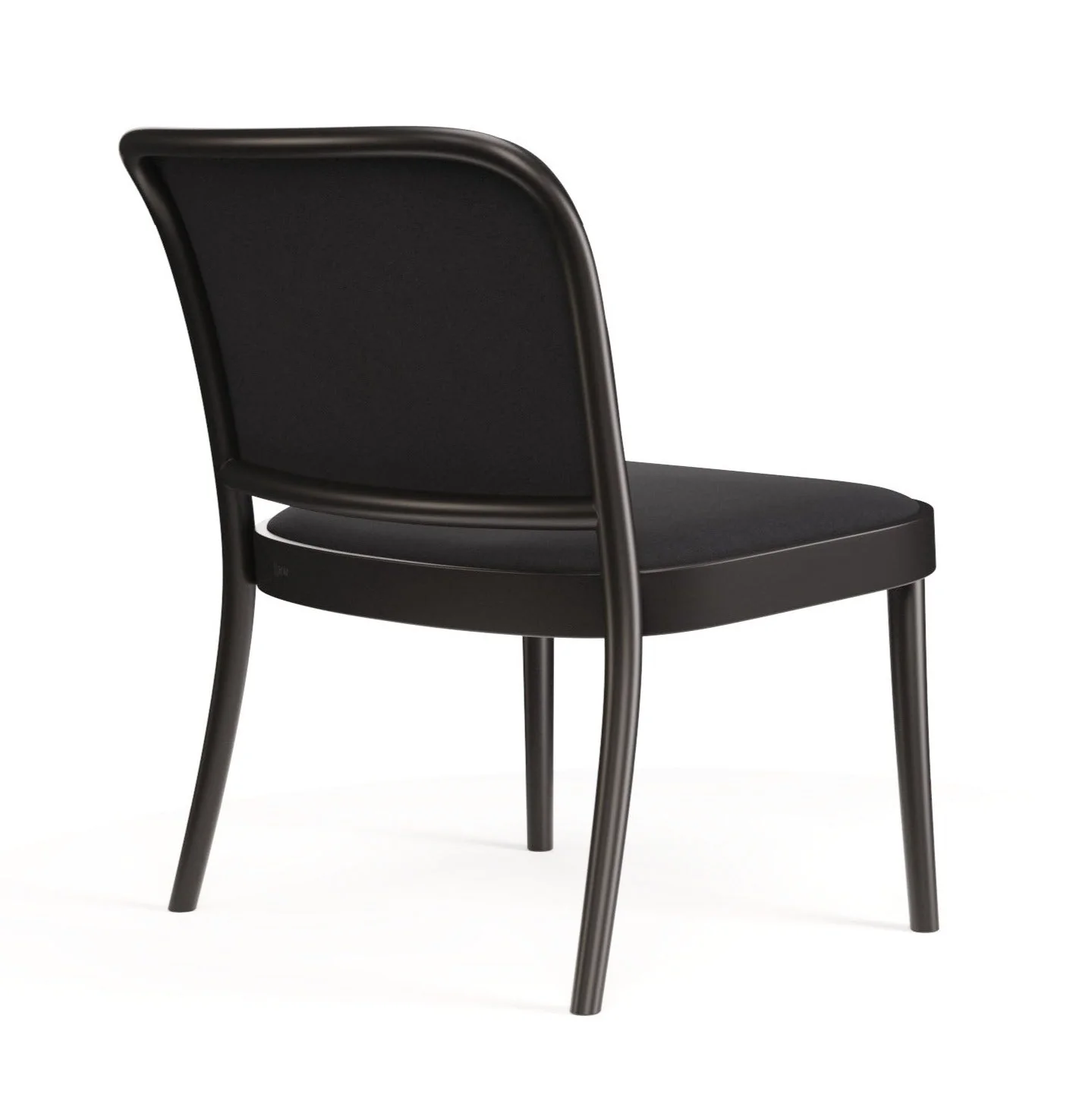 No. 811 Bentwood Lounge Chair by Ton - Upholstered Seat and Back - Image 11
