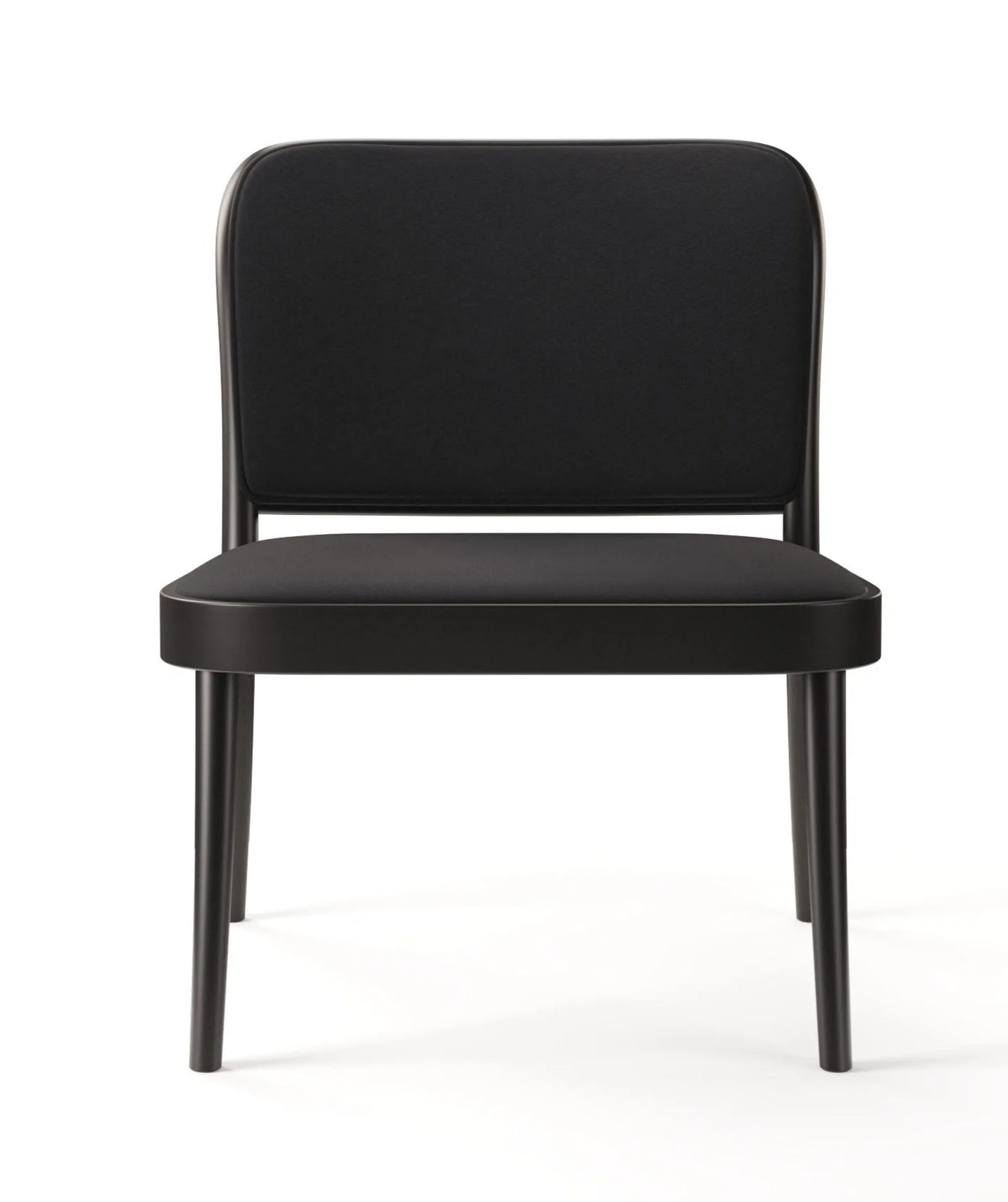 No. 811 Bentwood Lounge Chair by Ton - Upholstered Seat and Back - Image 13